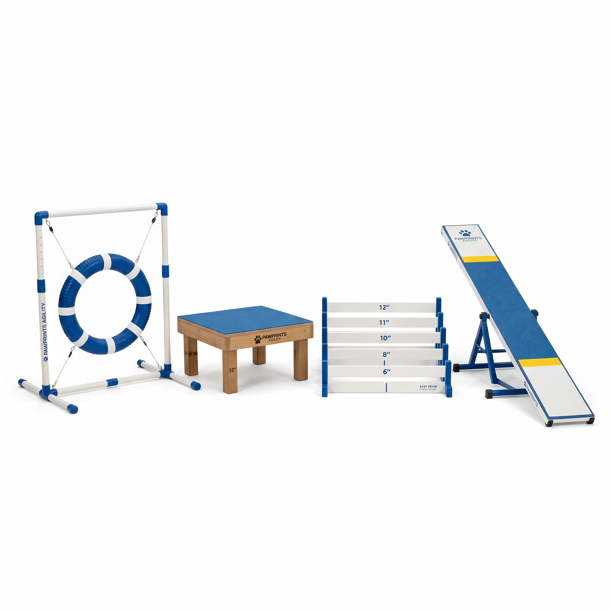 K9 Explorer Agility Expansion Pack — 4 Advanced Obstacles — studio product shot on white background
