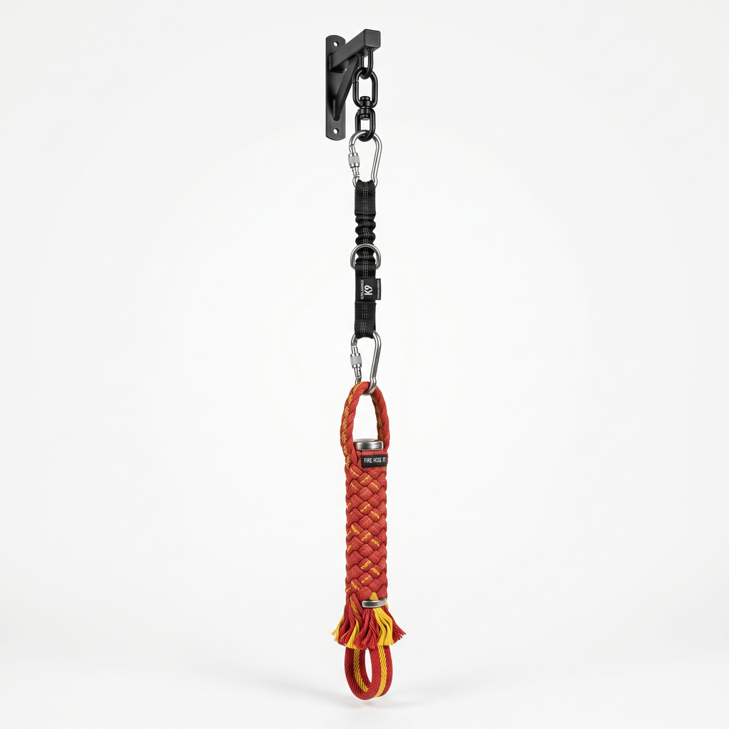 K9 Drive-Builder Spring Pole System with Shock Cord — studio product shot on white background