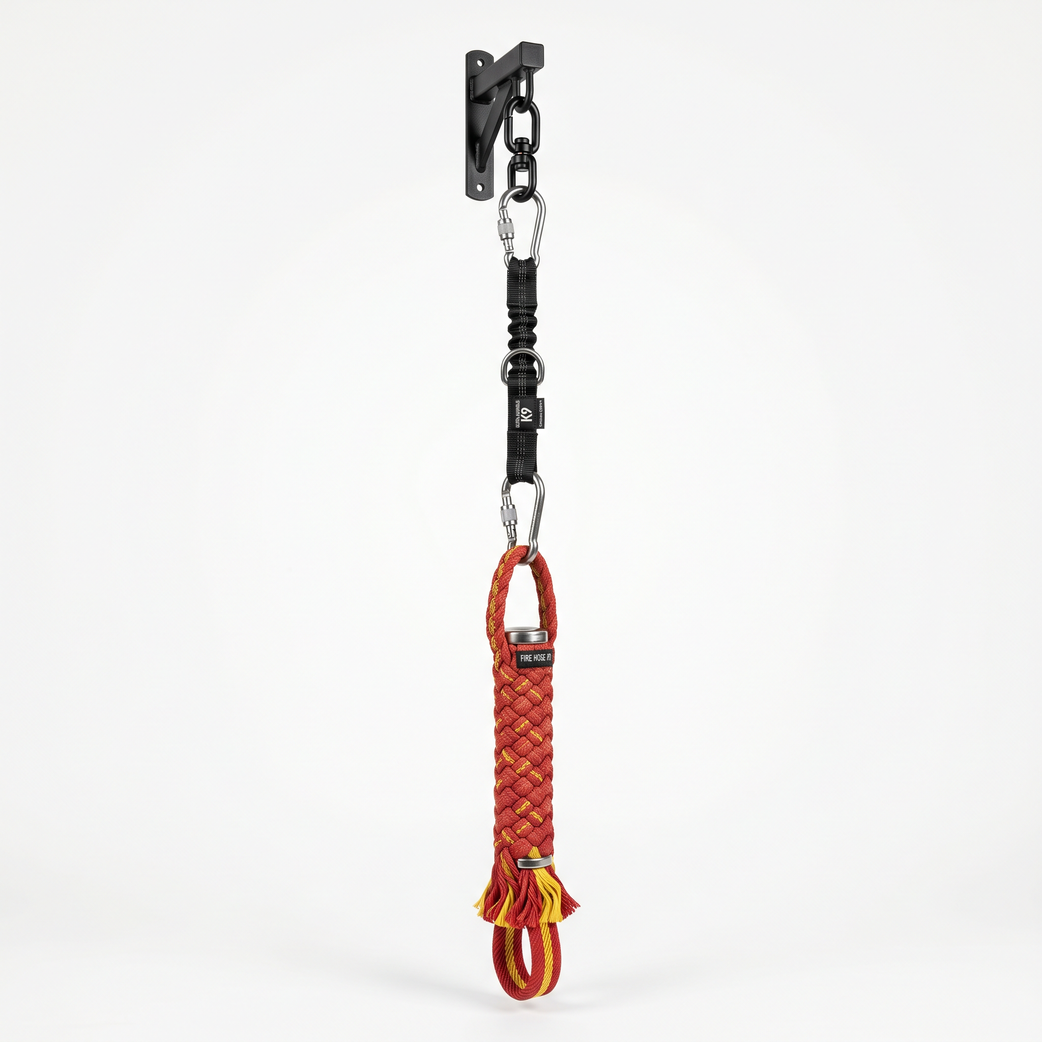 K9 Drive-Builder Spring Pole System with Shock Cord — studio product shot on white background