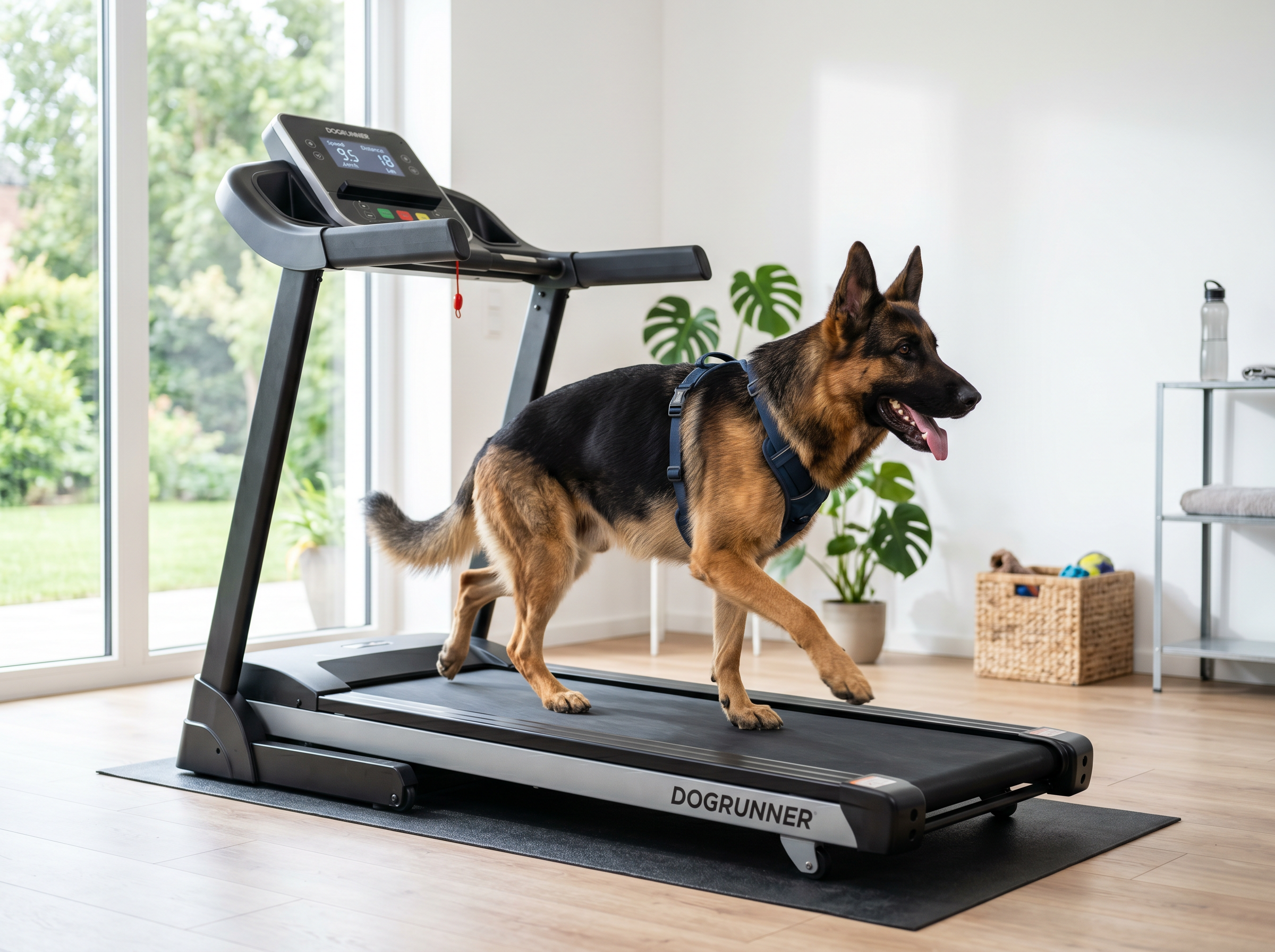 K9 Arena Pro Motorized Variable-Speed Canine Treadmill — studio product shot on white background