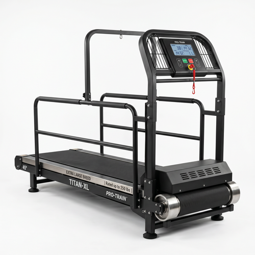 K9 Arena Elite Commercial-Grade Motorized Treadmill (180kg capacity) — studio product shot on white background