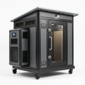 K9 Summit Elite Climate-Controlled Performance Kennel (8x12ft) — studio product shot on white background