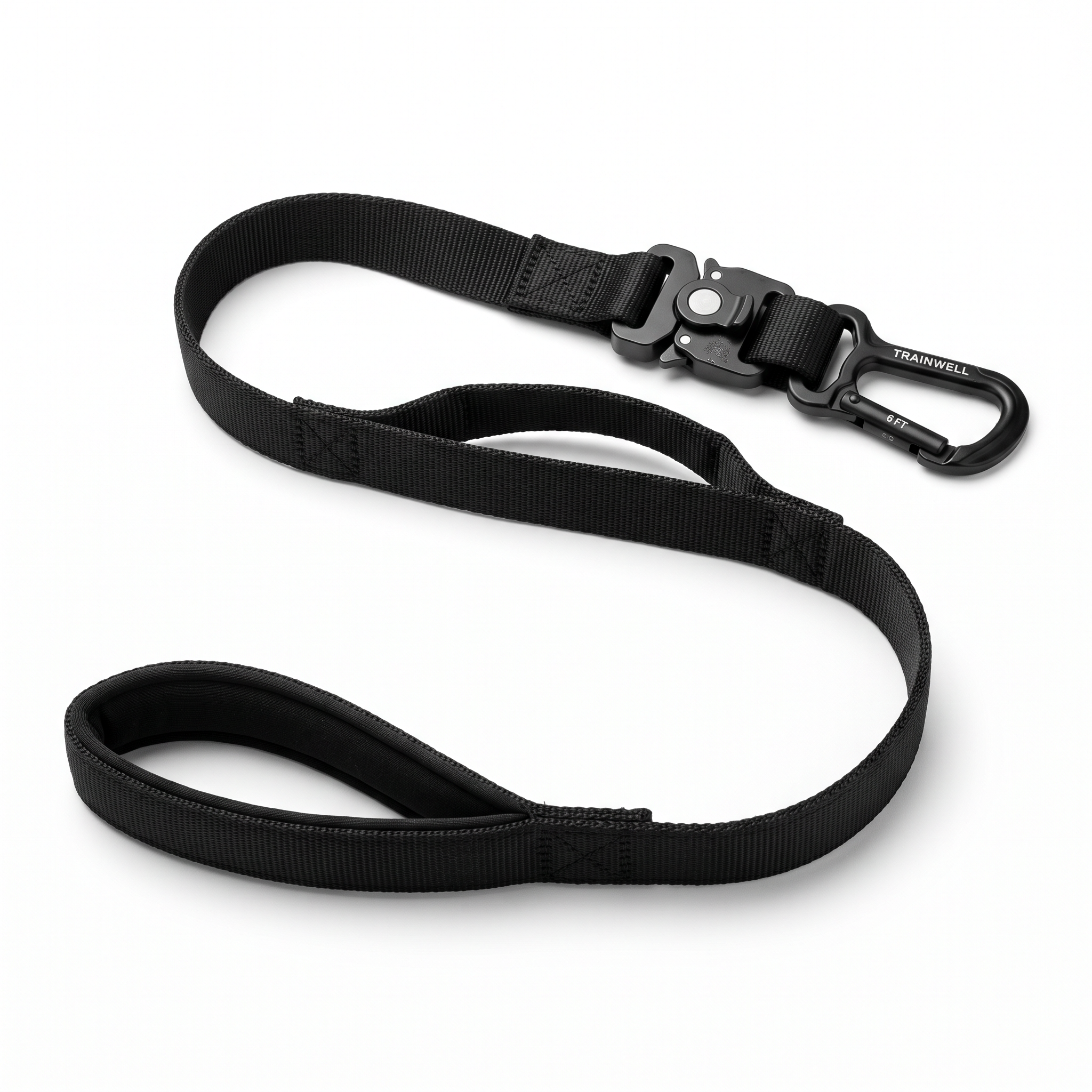 K9 Pro-Clip Magnetic Quick-Release Training Leash System — studio product shot on white background